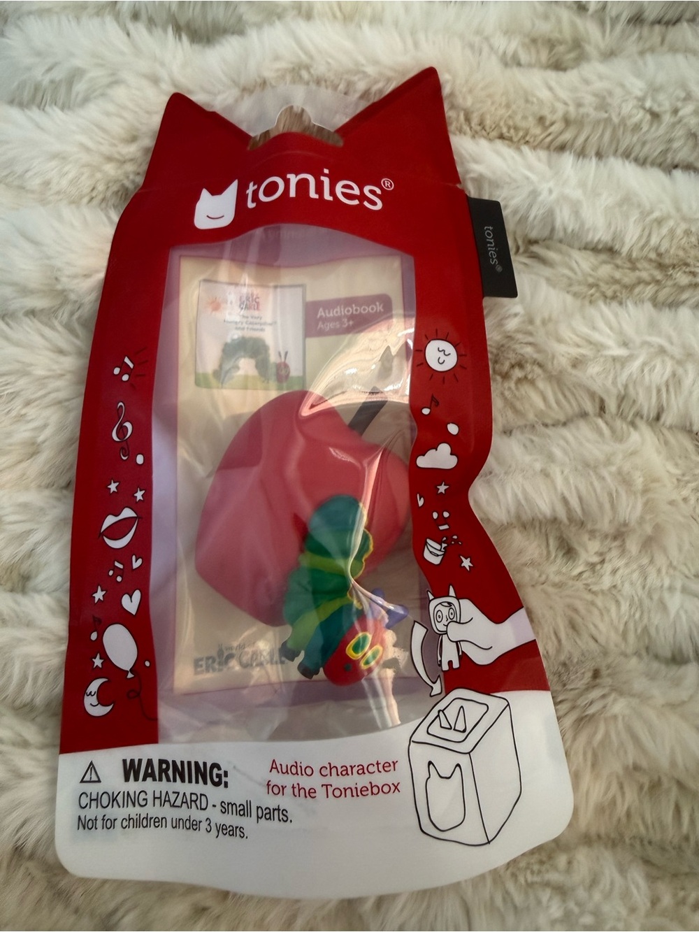 Tonies Red The Very Hungry Caterpillar Audio Character for Toniebox
